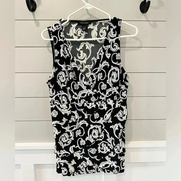 White House Black Market Sleeveless Blouse‎ - Picture 1 of 6